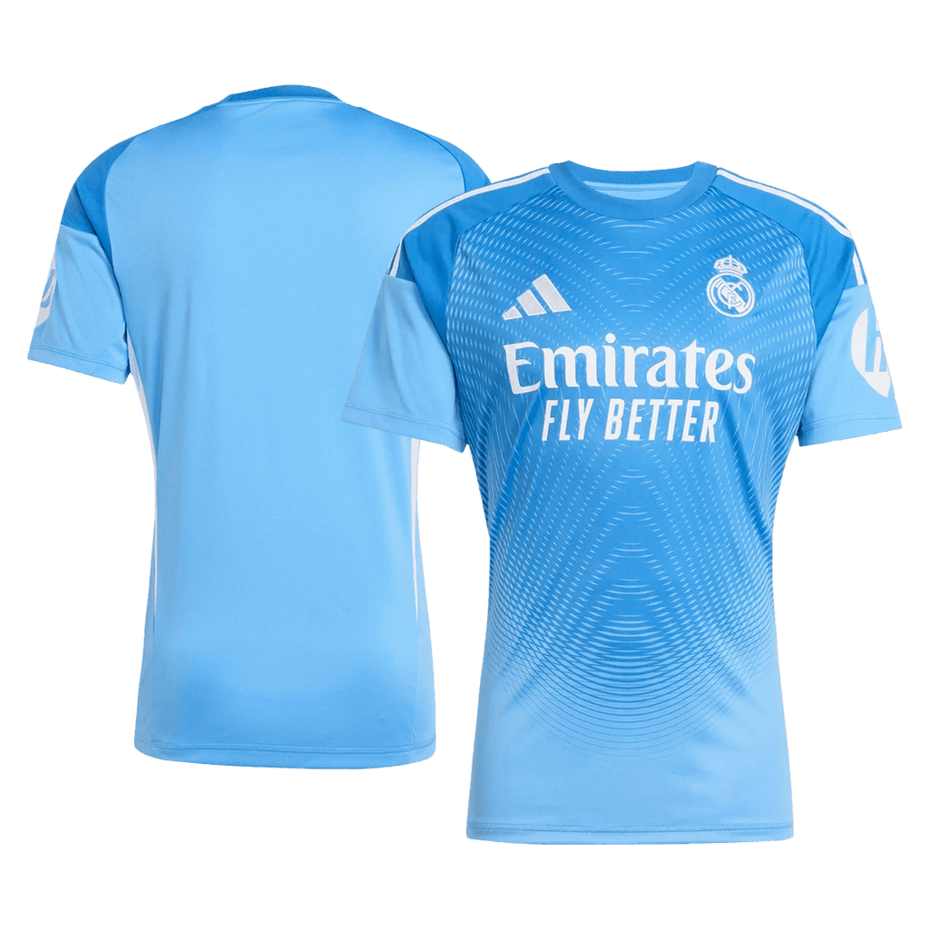 Real Madrid Goalkeeper Soccer Jersey 2025/26 Blue