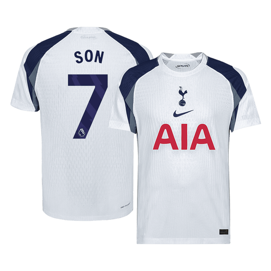SON #7 Tottenham Hotspur Home Soccer Jersey 2025/26 Player Version