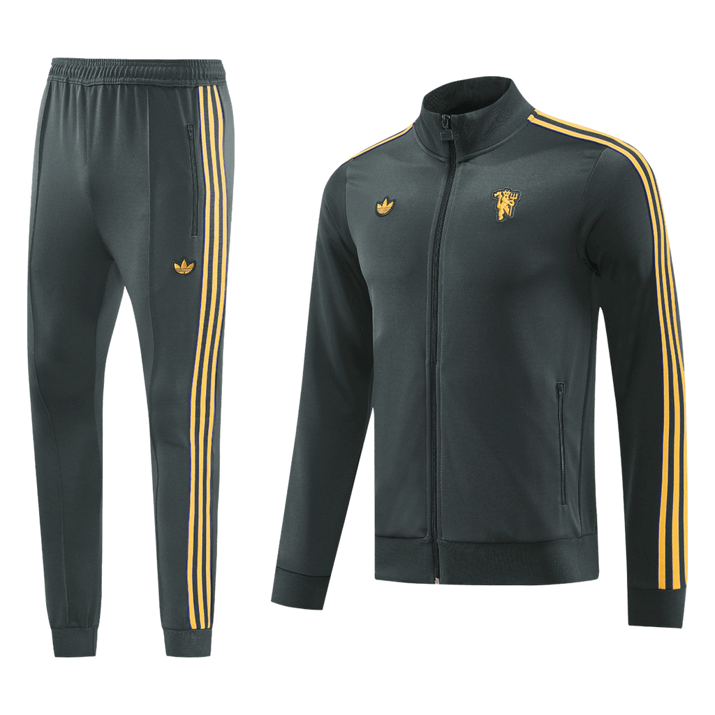 Manchester United Jacket Tracksuit 2025/26 Black