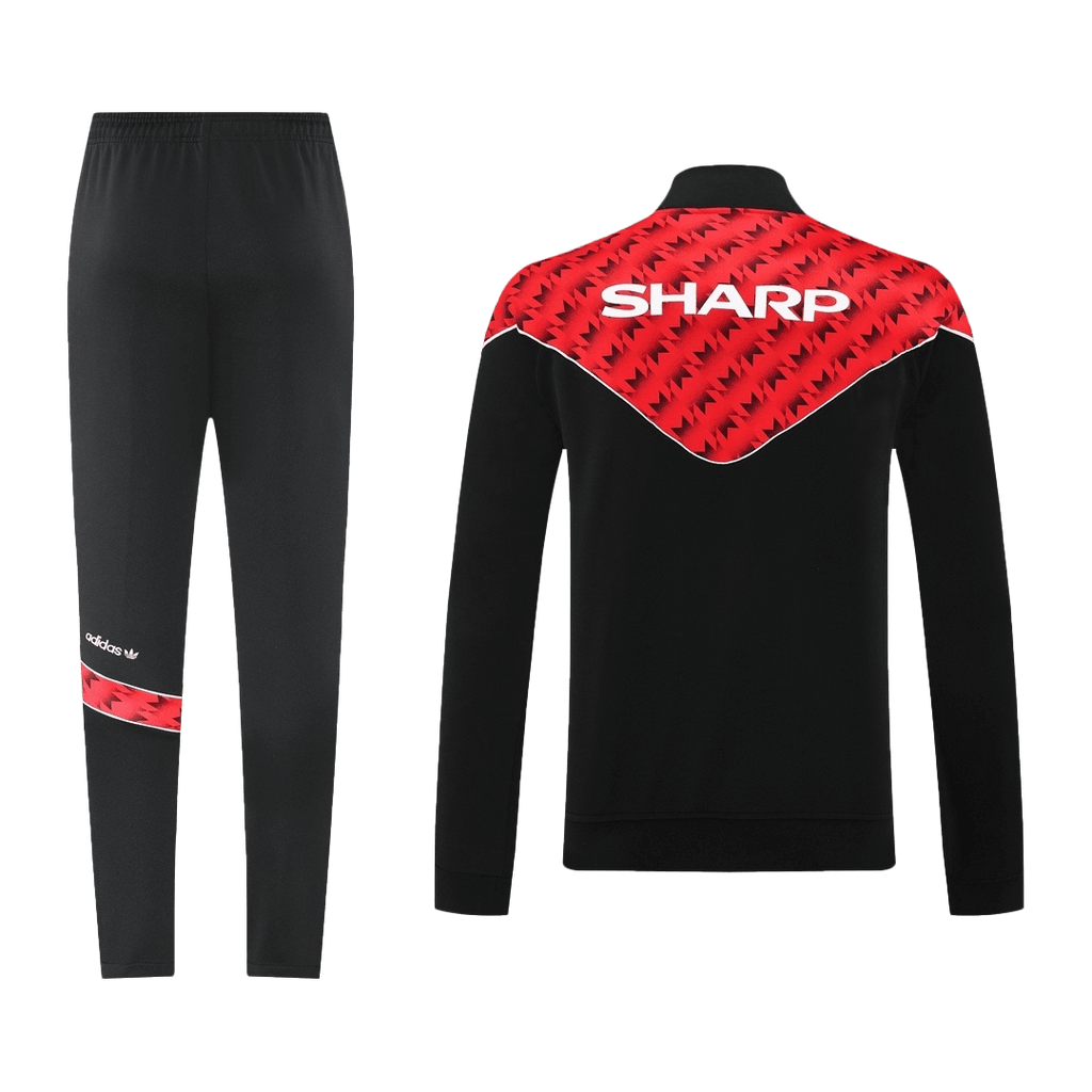 Manchester United Jacket Tracksuit 2025/26 Red&Black