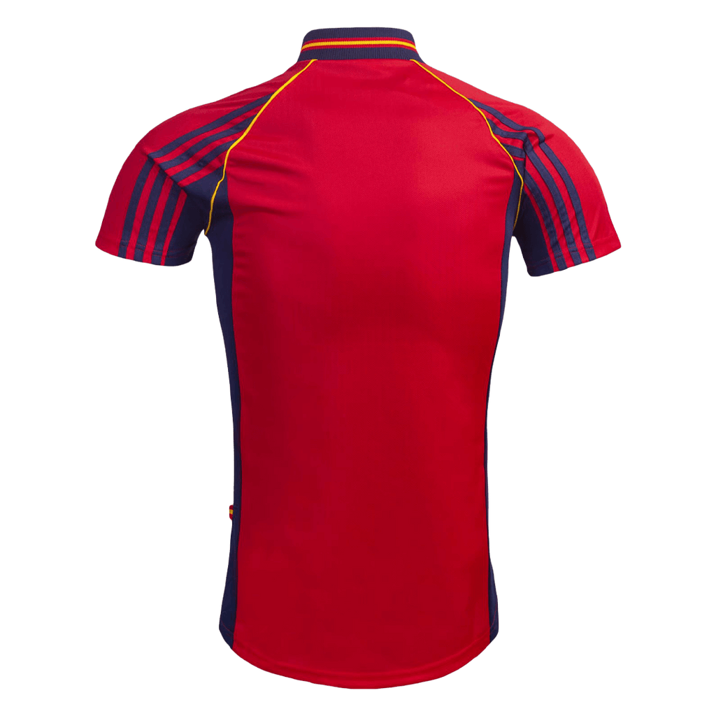 Retro Soccer Jersey Spain Home World Cup 1998
