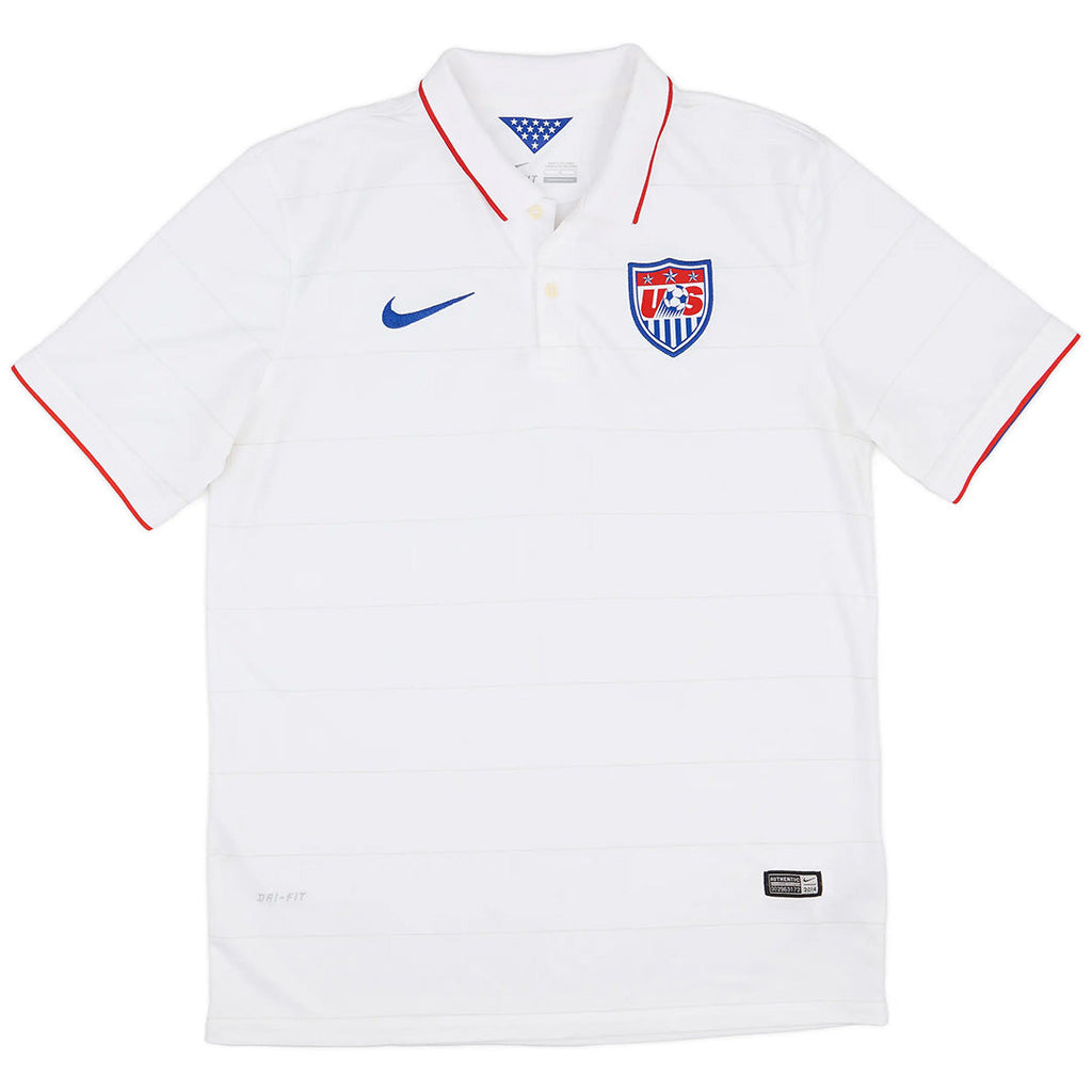Retro Soccer Jersey USA Home 2014/15