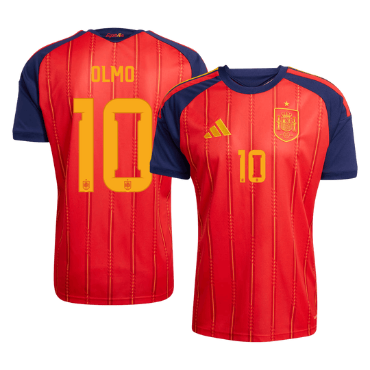 OLMO #10 Spain Home Soccer Jersey 2026