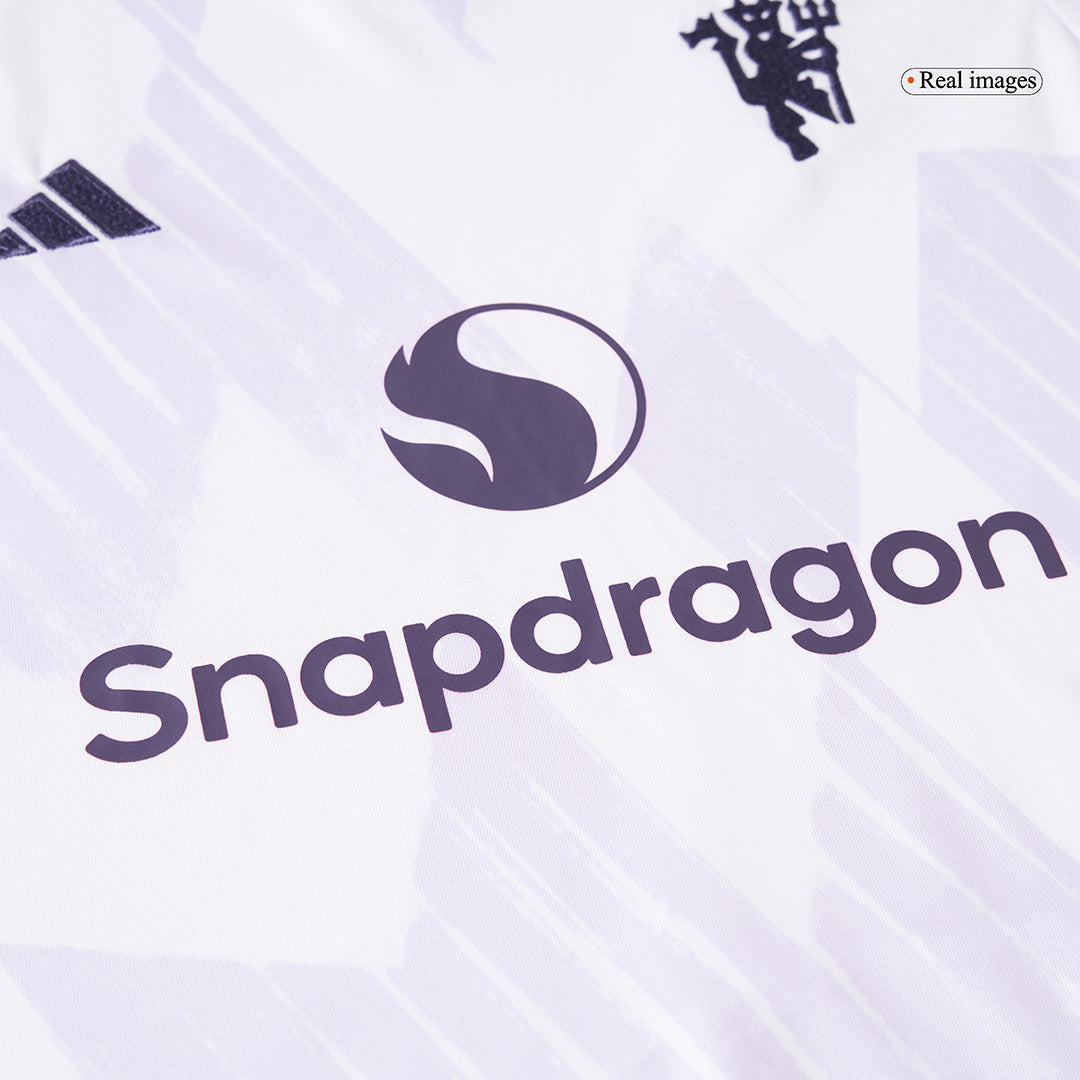 Manchester United Away Kids Soccer Jerseys Full Kit 2025/26