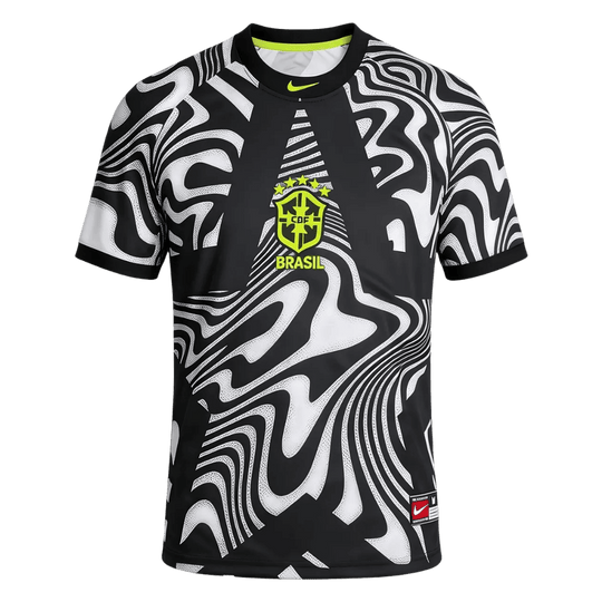 Brazil Hollywood Goalkeeper Jersey World Cup 2026 Black&White
