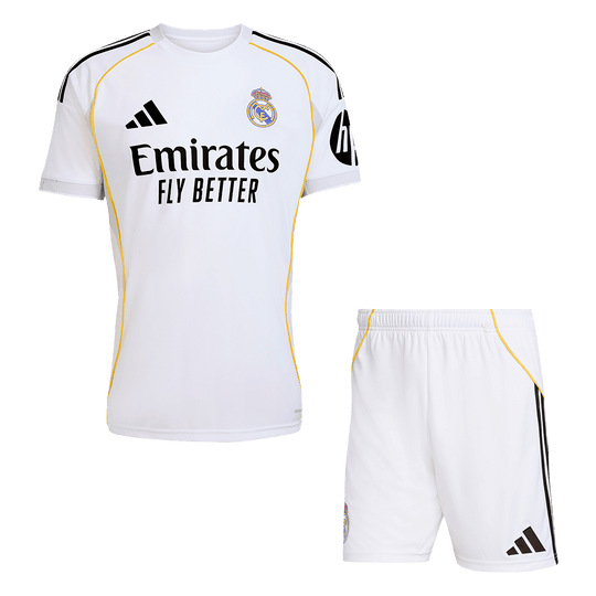 Real Madrid Home Soccer Uniform Kits 2025/26