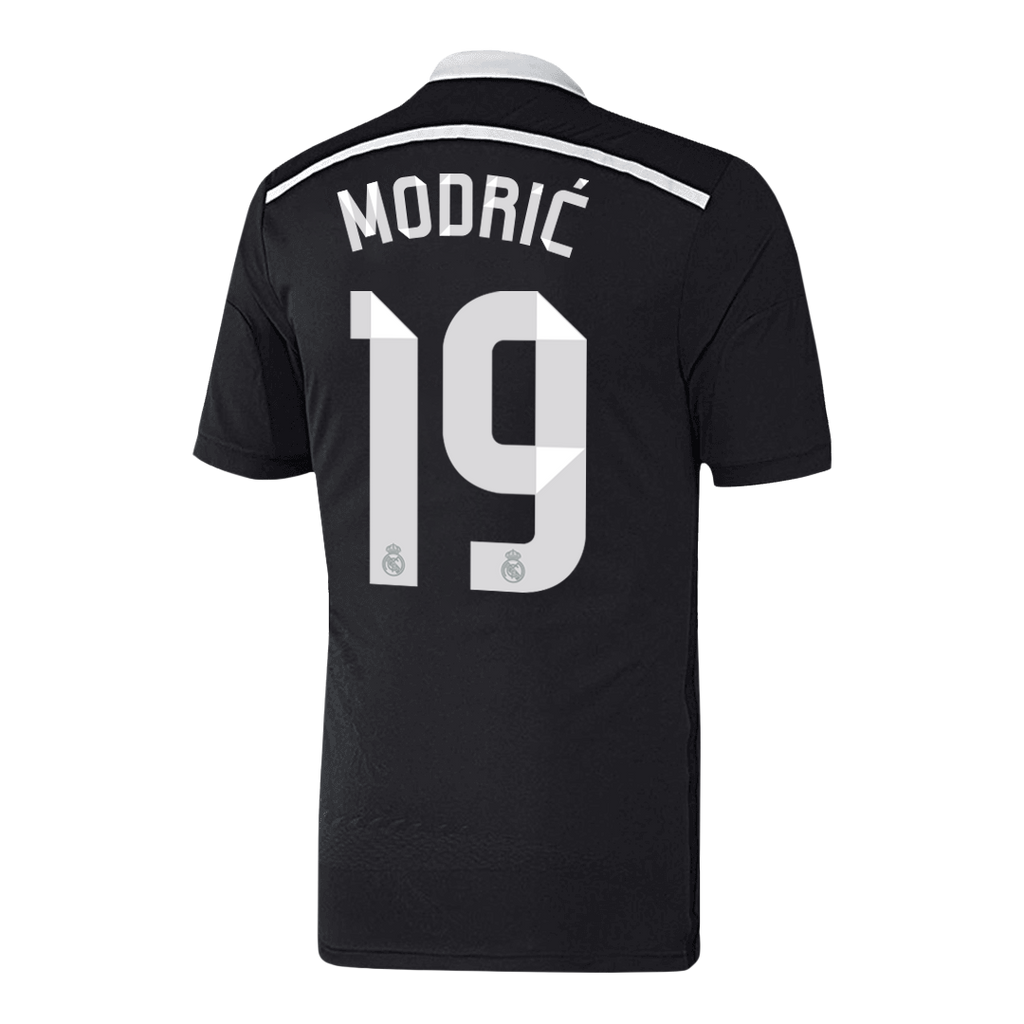 Retro Jersey MODRI? #19 Real Madrid Retro Jersey Third Away Soccer Shirt 2014/15