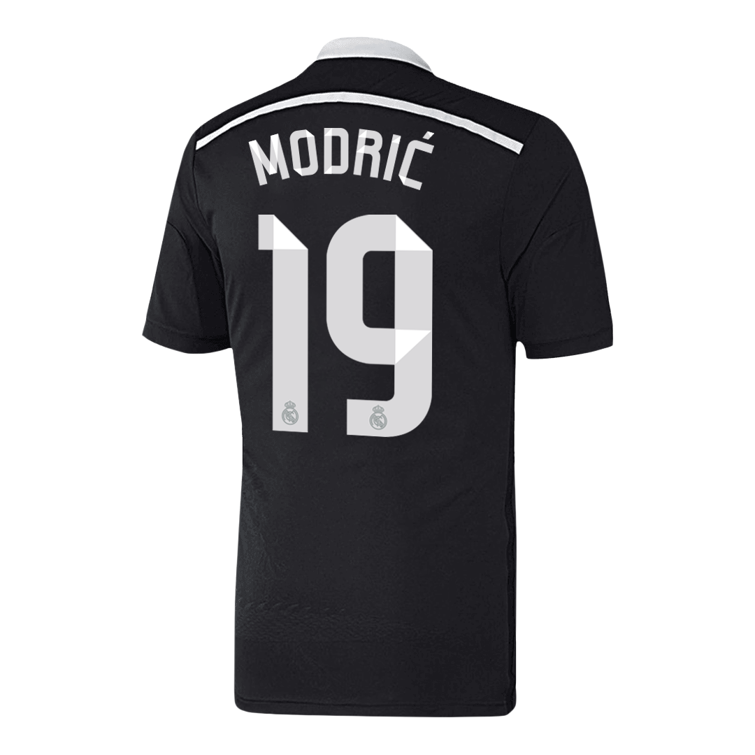 Retro Jersey MODRI? #19 Real Madrid Retro Jersey Third Away Soccer Shirt 2014/15
