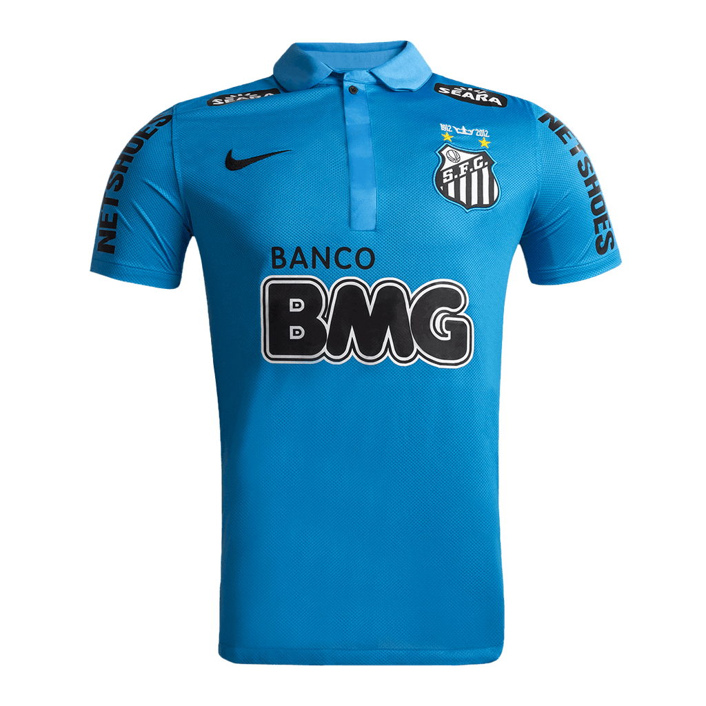 Retro Jersey Santos FC Retro Jersey Third Away Soccer Shirt 2012