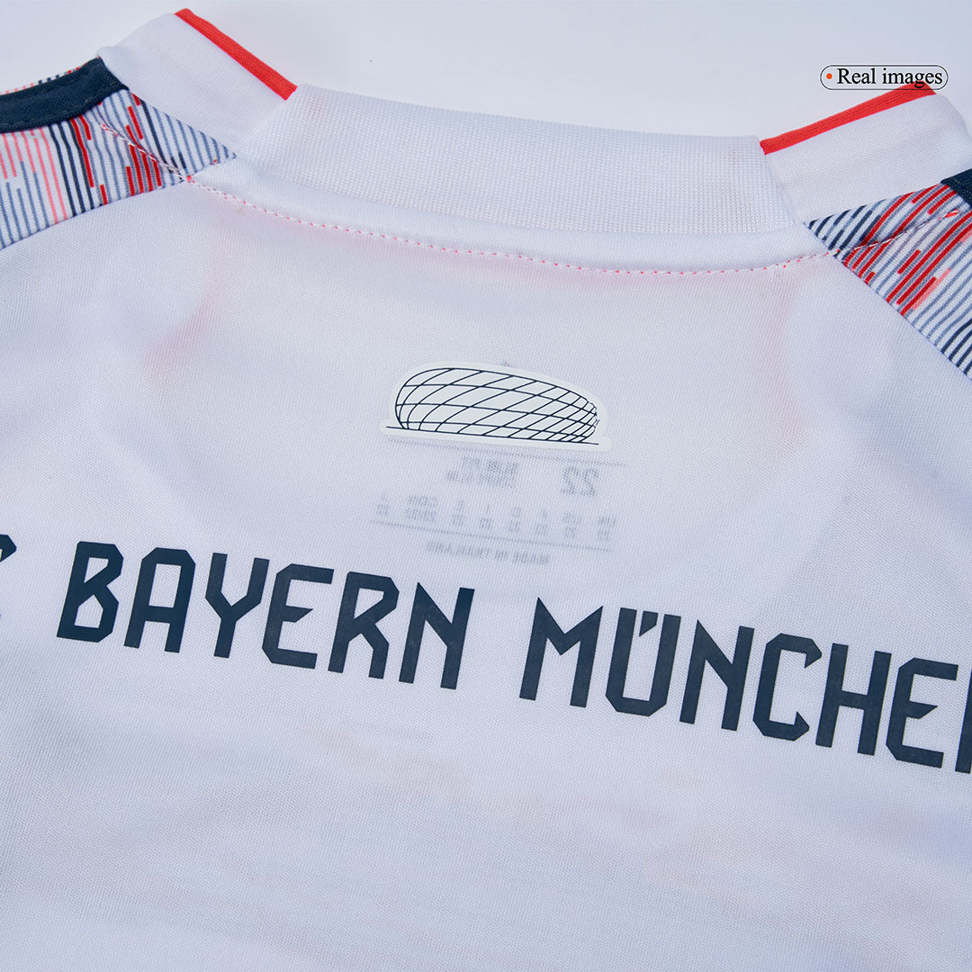 Bayern Munich Away Kids Soccer Jerseys Full Kit 2025/26