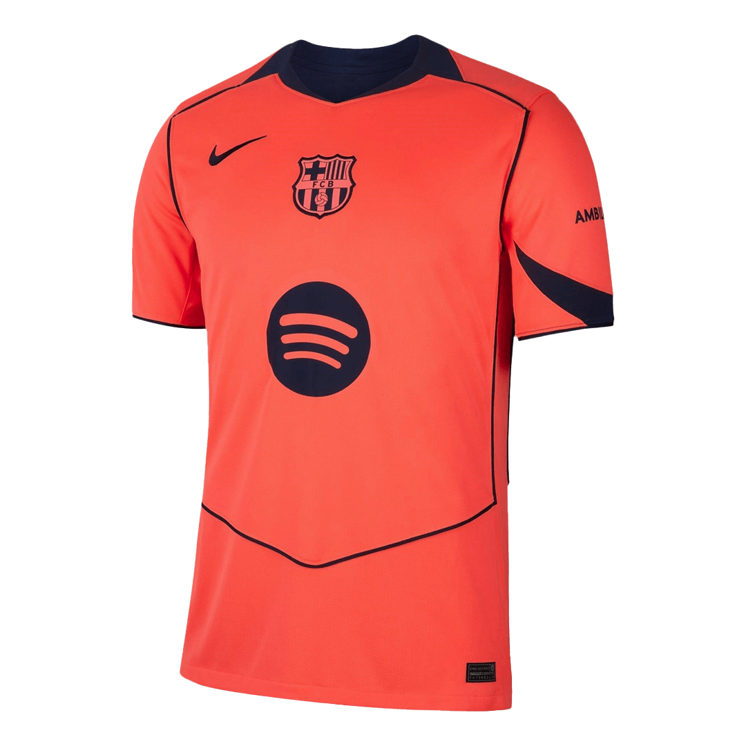 LAMINE YAMAL #10 Barcelona Third Away Soccer Jersey 2025/26 -UCL
