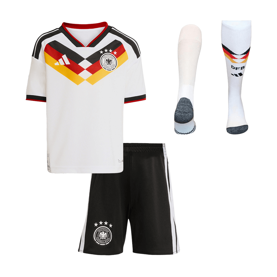 Germany Home World Cup Kids Soccer Jerseys Full Kit 2026