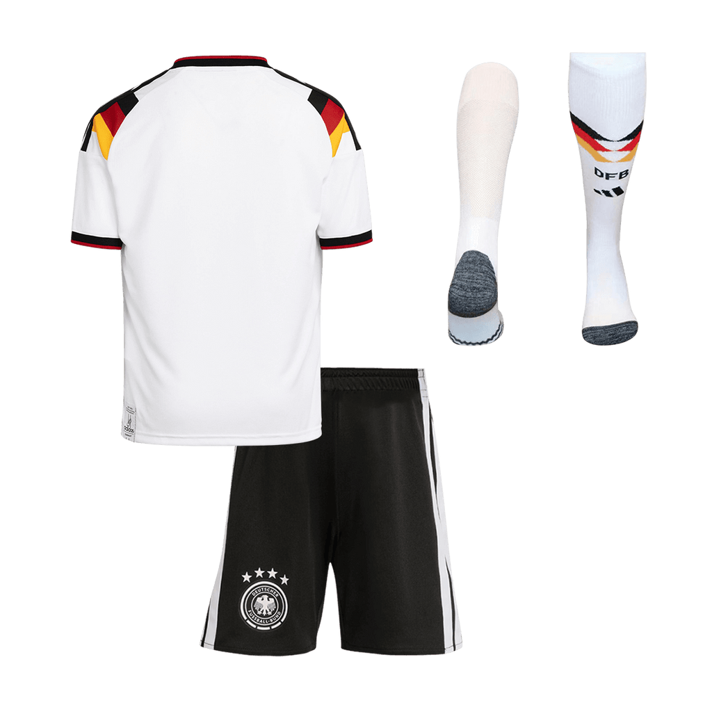 Germany Home World Cup Kids Soccer Jerseys Full Kit 2026