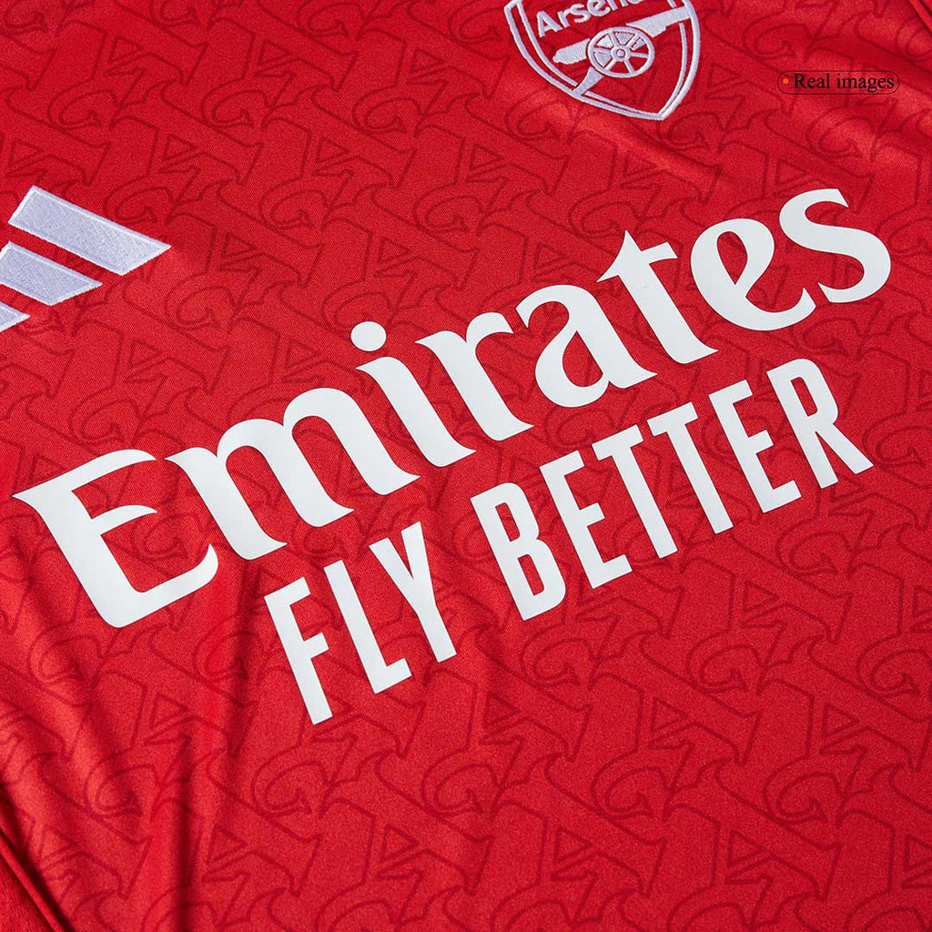 Arsenal RICE #41 Home Soccer Jersey 2025/26