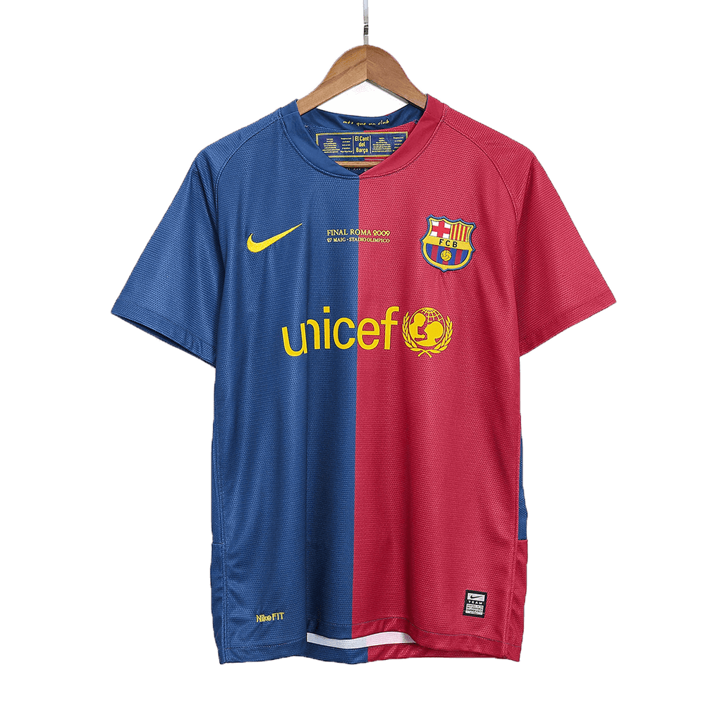 MESSI #10 Home Retro Jersey Soccer Jersey 2008/09 - UCL UCL Final