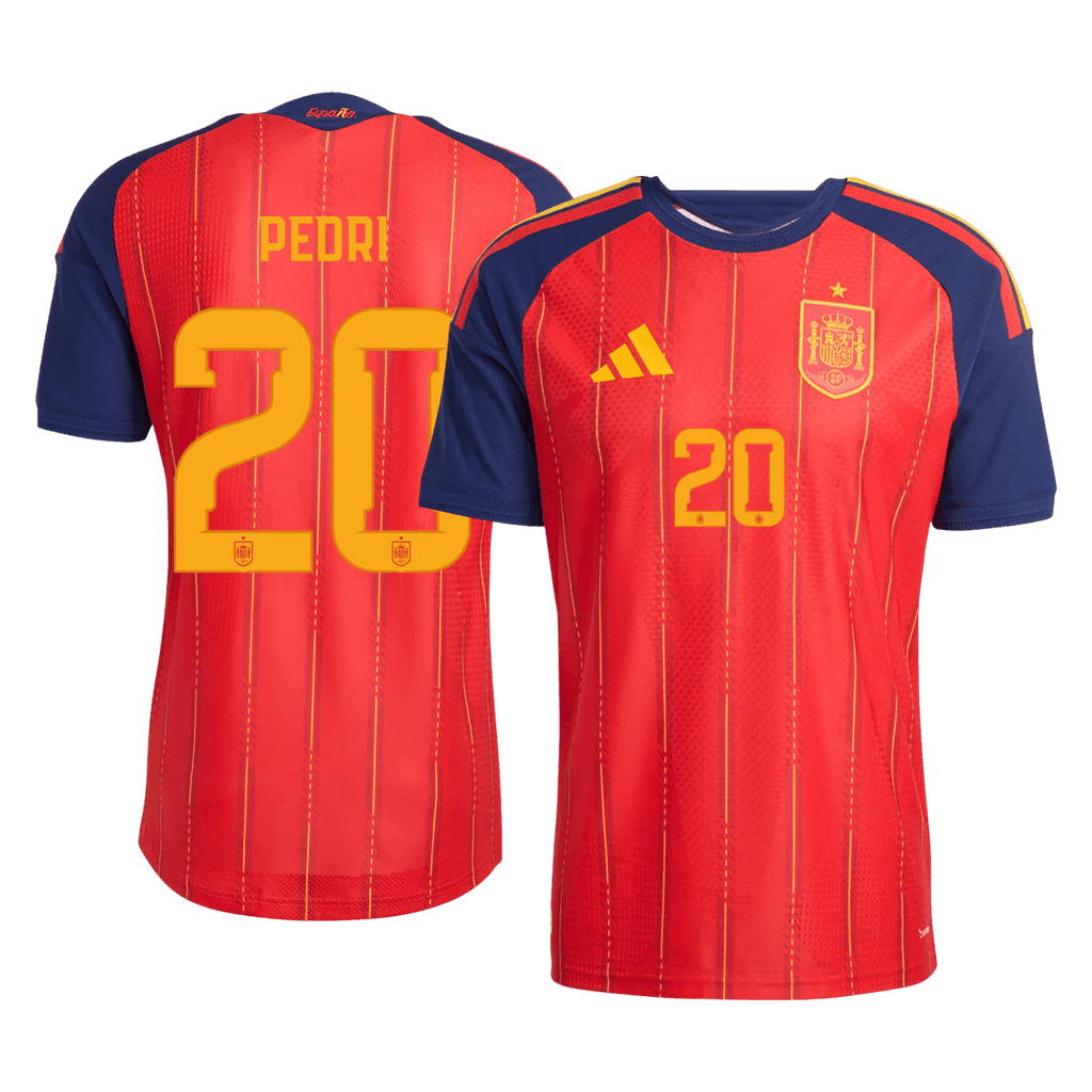 PEDRI #20 Spain Home Player Version Jersey World Cup 2026