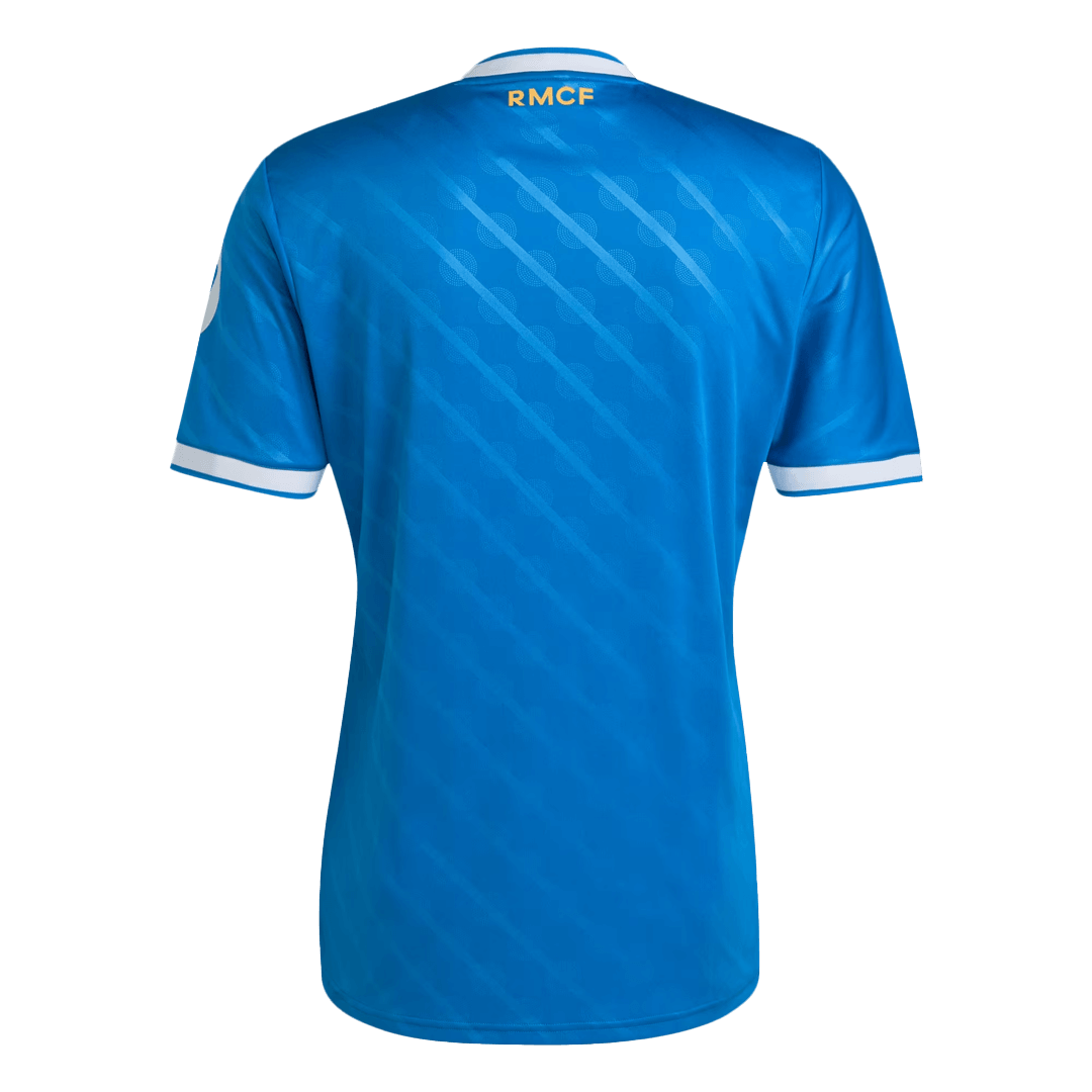Real Madrid Third Away Soccer Jersey 2025/26 Blue