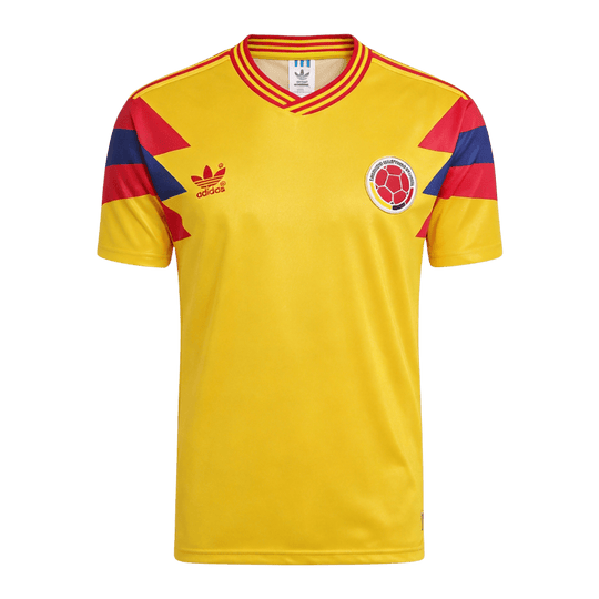 Retro Soccer Jersey Colombia Home 1990