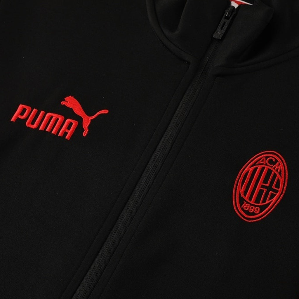 AC Milan Jacket Tracksuit 2025/26 Black
