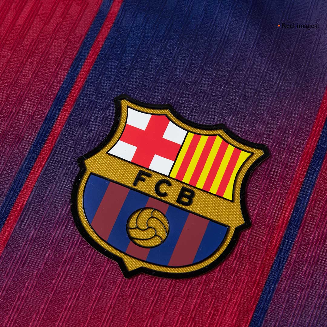 RAPHINHA #11 Barcelona Home Authentic Soccer Jersey 2025/26 - UCL