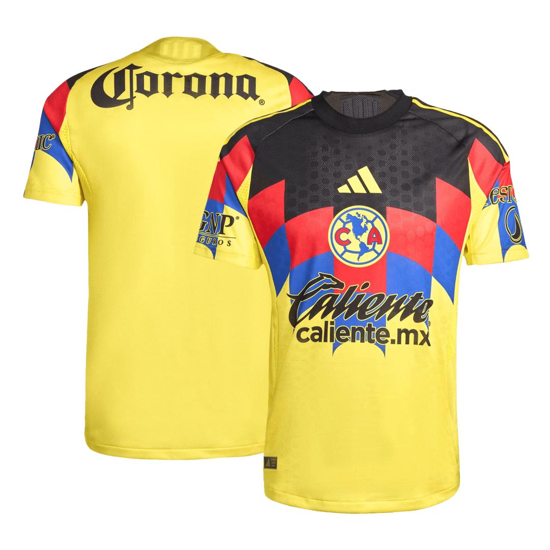Club America Aguilas Home Soccer Jersey Authentic 2025/26