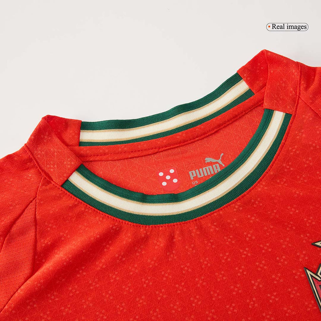 Authentic RONALDO #7 Portugal Home Soccer Jersey 2025 Red