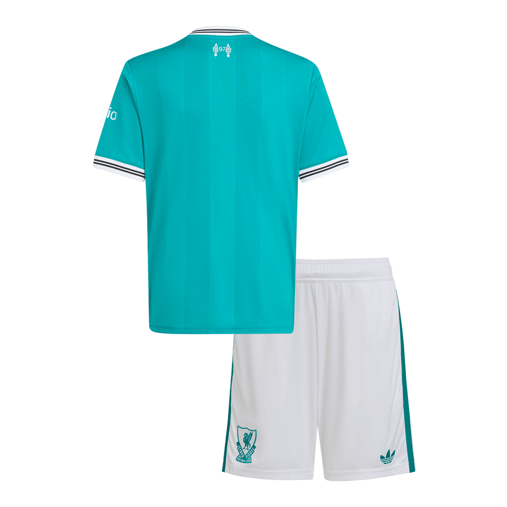 Liverpool Third Away Kids Soccer Jerseys Kit 2025/26