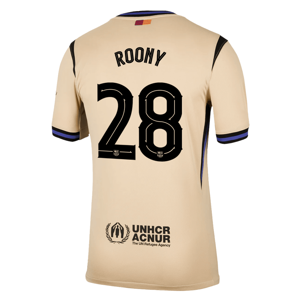 ROONY #28 Barcelona Away Soccer Jersey 2025/26