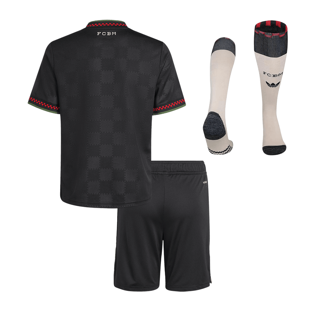 Bayern Munich Third Away Kids Soccer Jerseys Full Kit 2025/26