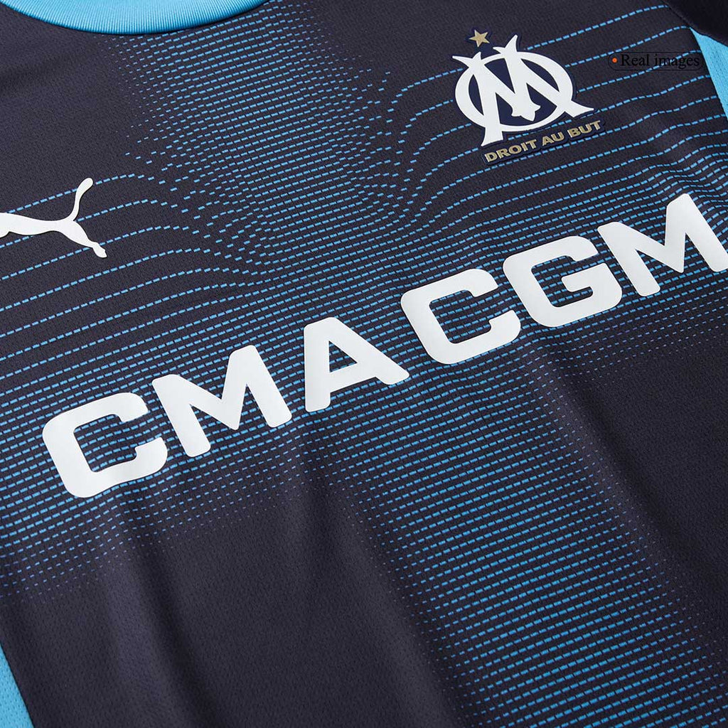 RABIOT #25 Marseille Away Soccer Jersey 2025/26