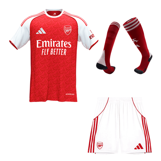 Arsenal Home Jerseys Full Kit 2025/26