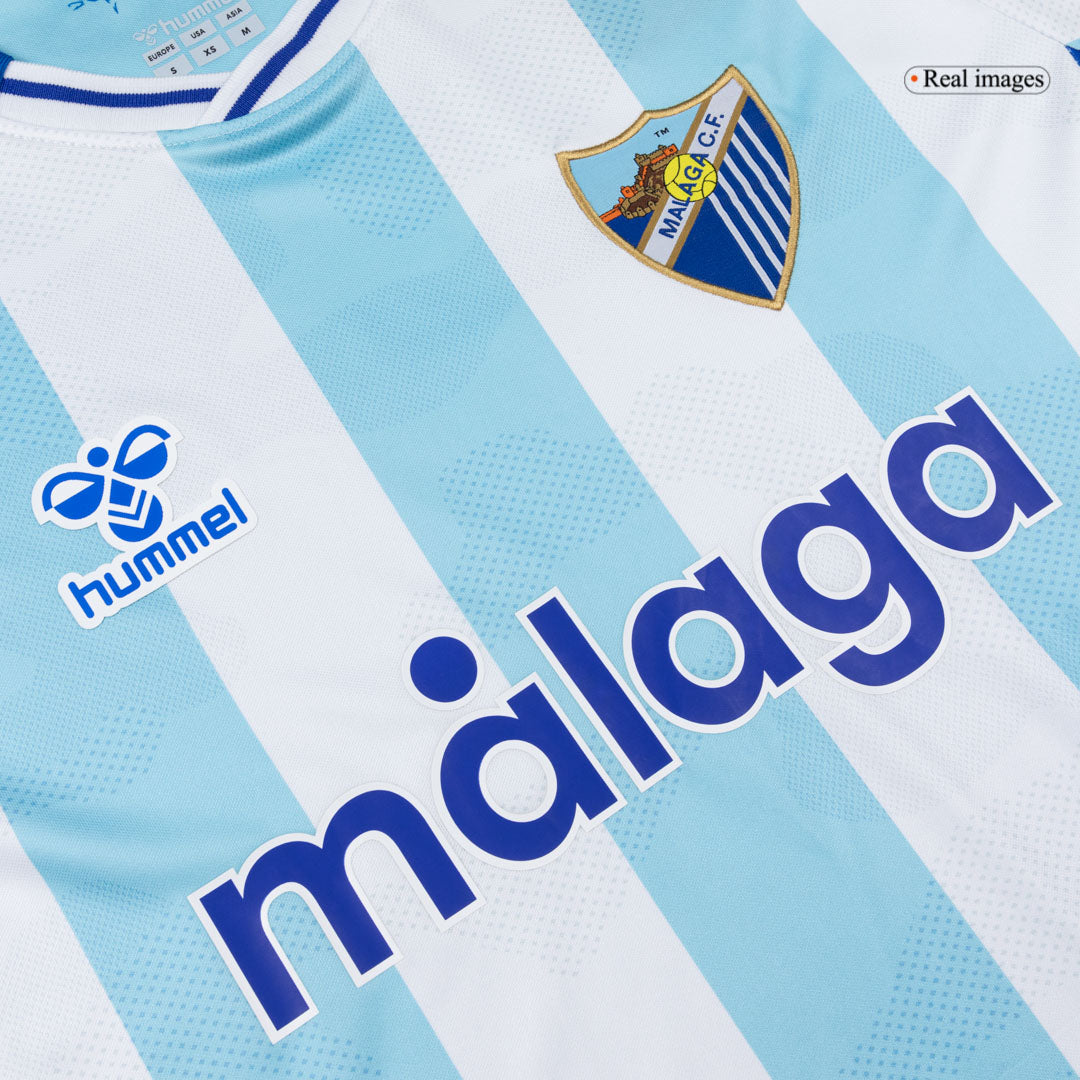 Malaga Home Soccer Jersey 2025/26
