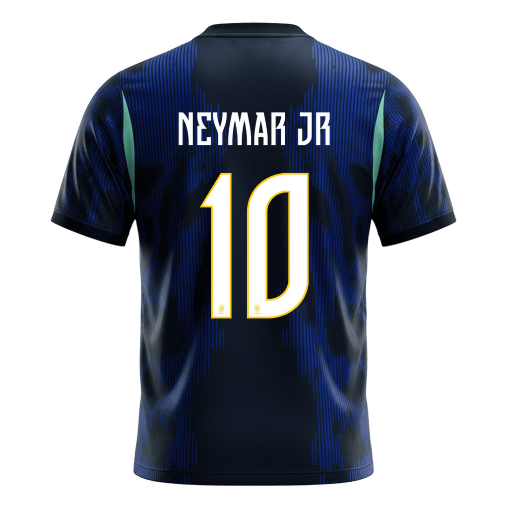 NEYMAR JR. #10 Brazil Away Player Version Jersey World Cup 2026