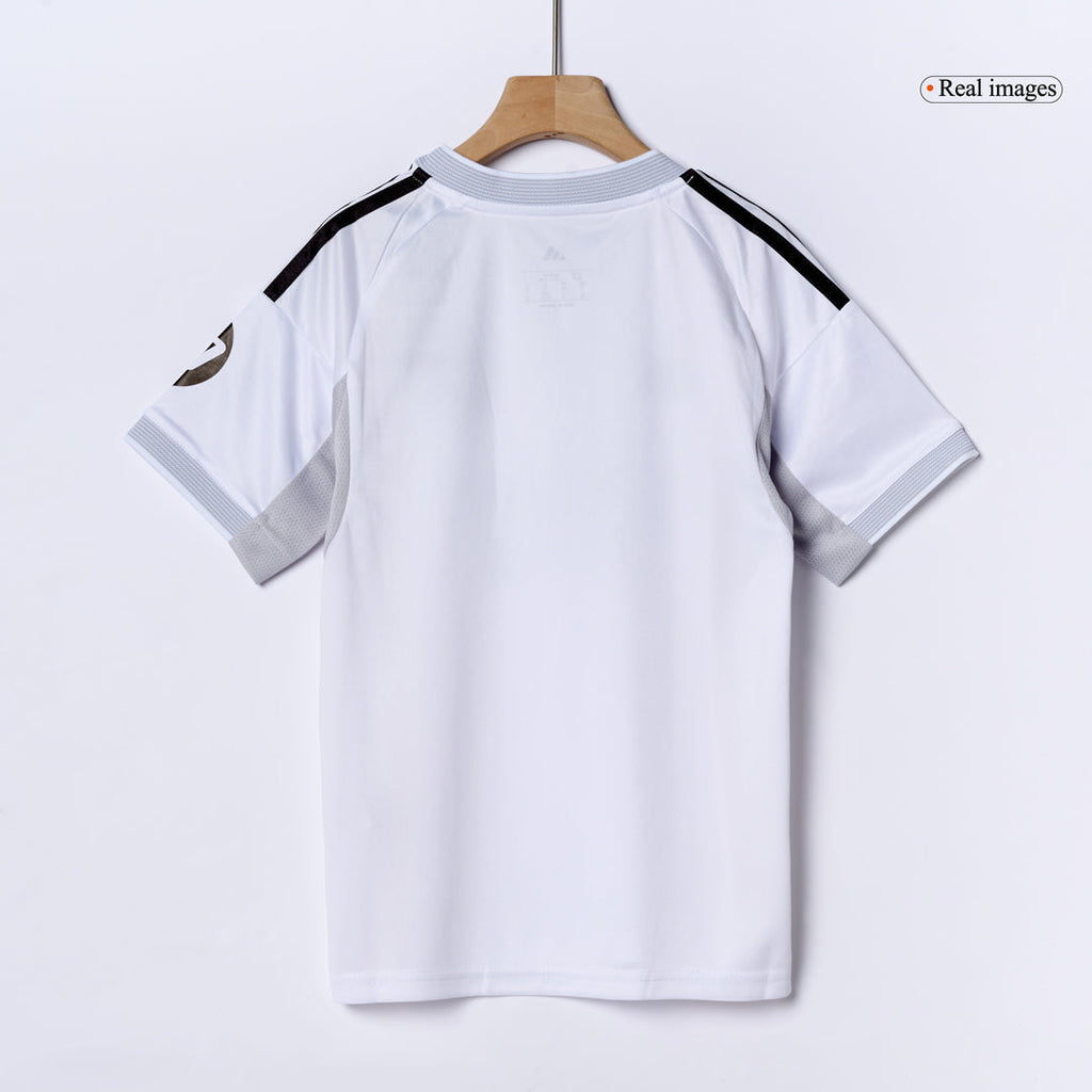 Real Madrid Home Kids Soccer Jerseys Full Kit 2025/26