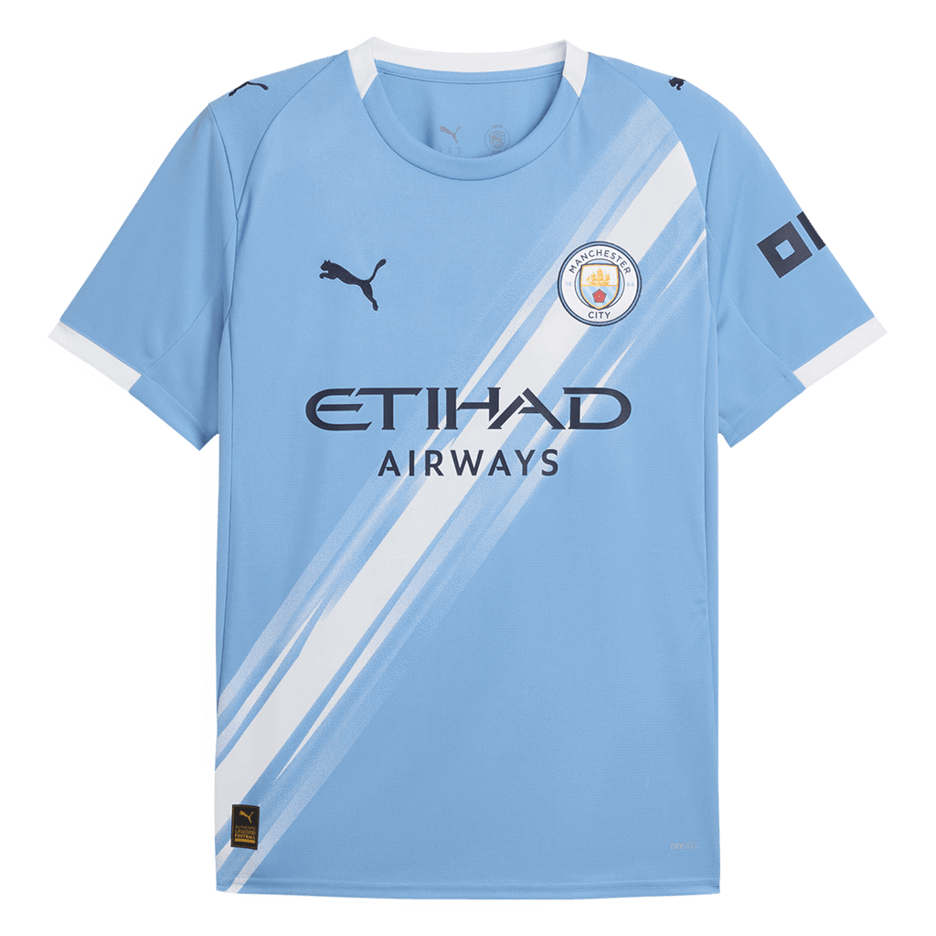 HAALAND #9 Manchester City Home Soccer Jersey 2025/26 Blue Jersey - Club World Cup