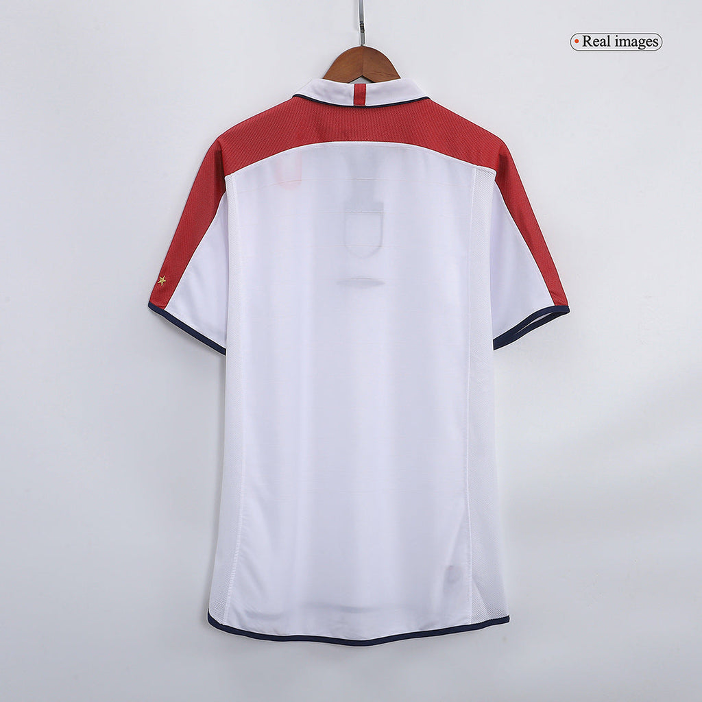 Retro Soccer Jersey England Home Euro Cup 2004