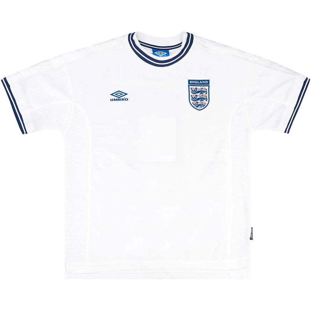 Retro Soccer Jersey England Home Euro Cup 2000