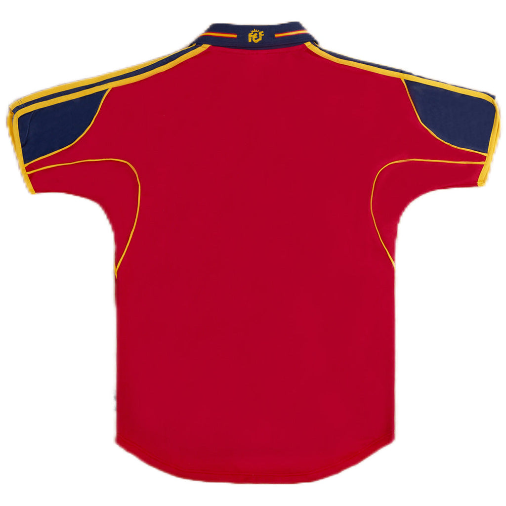 Retro Soccer Jersey Spain Home Euro Cup 2000