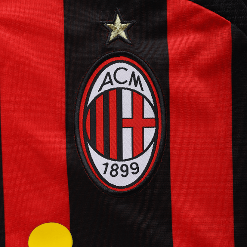 Retro 2006/07 AC Milan Home Long Sleeve Soccer Jersey