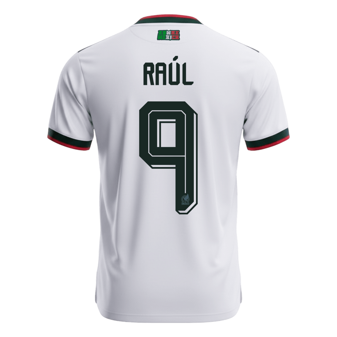 RAúL #9 Mexico Away Soccer Jersey World Cup 2026