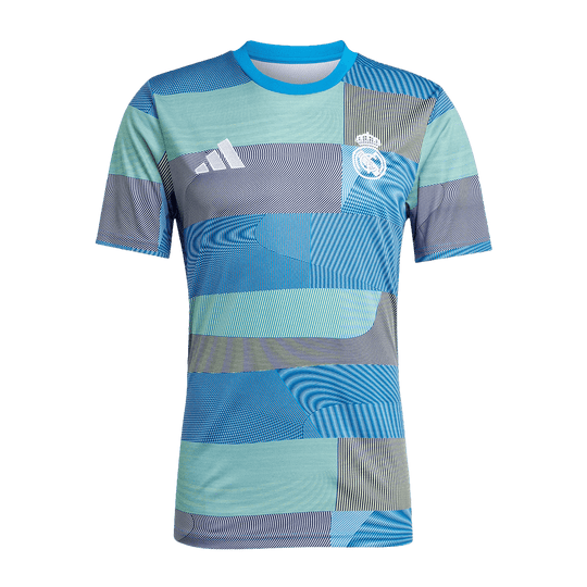 Real Madrid Pre-Match Soccer Jersey 2025/26 Blue