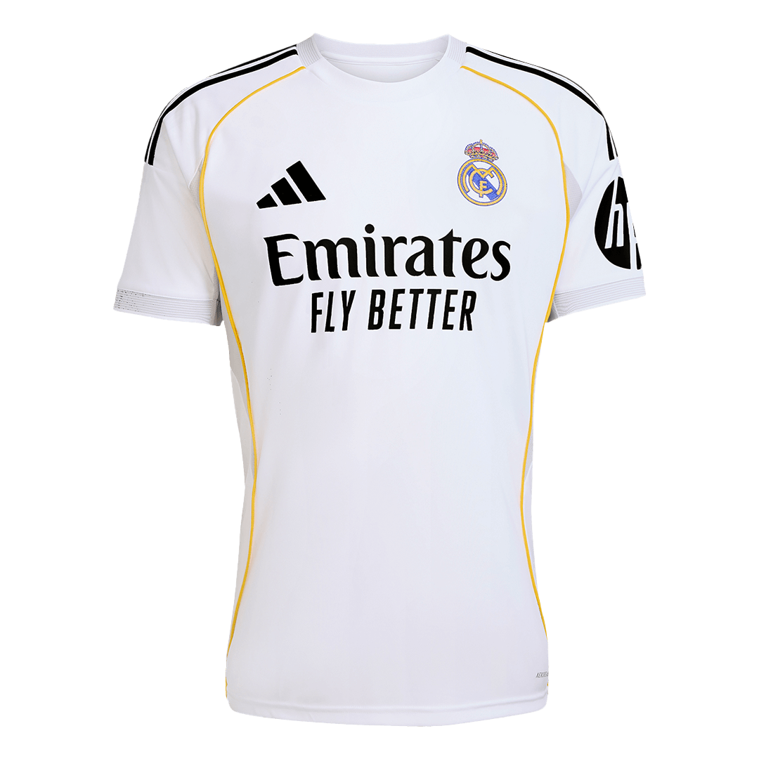 VINI JR. #7 Real Madrid Soccer Jersey Home Custom Shirt 2025/26