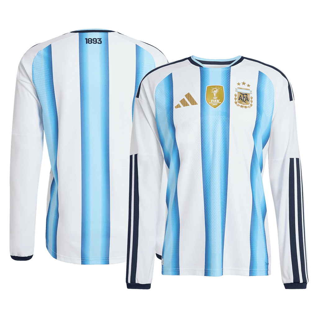 Argentina Home Long Sleeve Player Version Jersey World Cup 2026