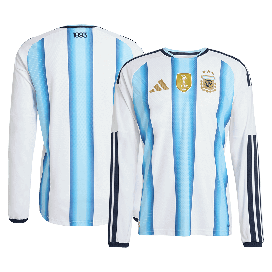 Argentina Home Long Sleeve Player Version Jersey World Cup 2026