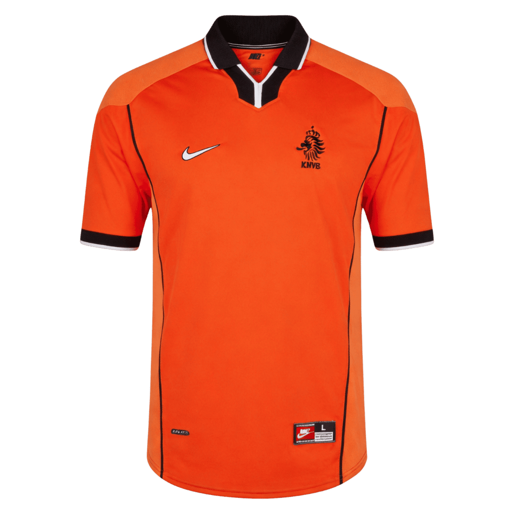 Retro Soccer Jersey Netherlands Home World Cup 1998