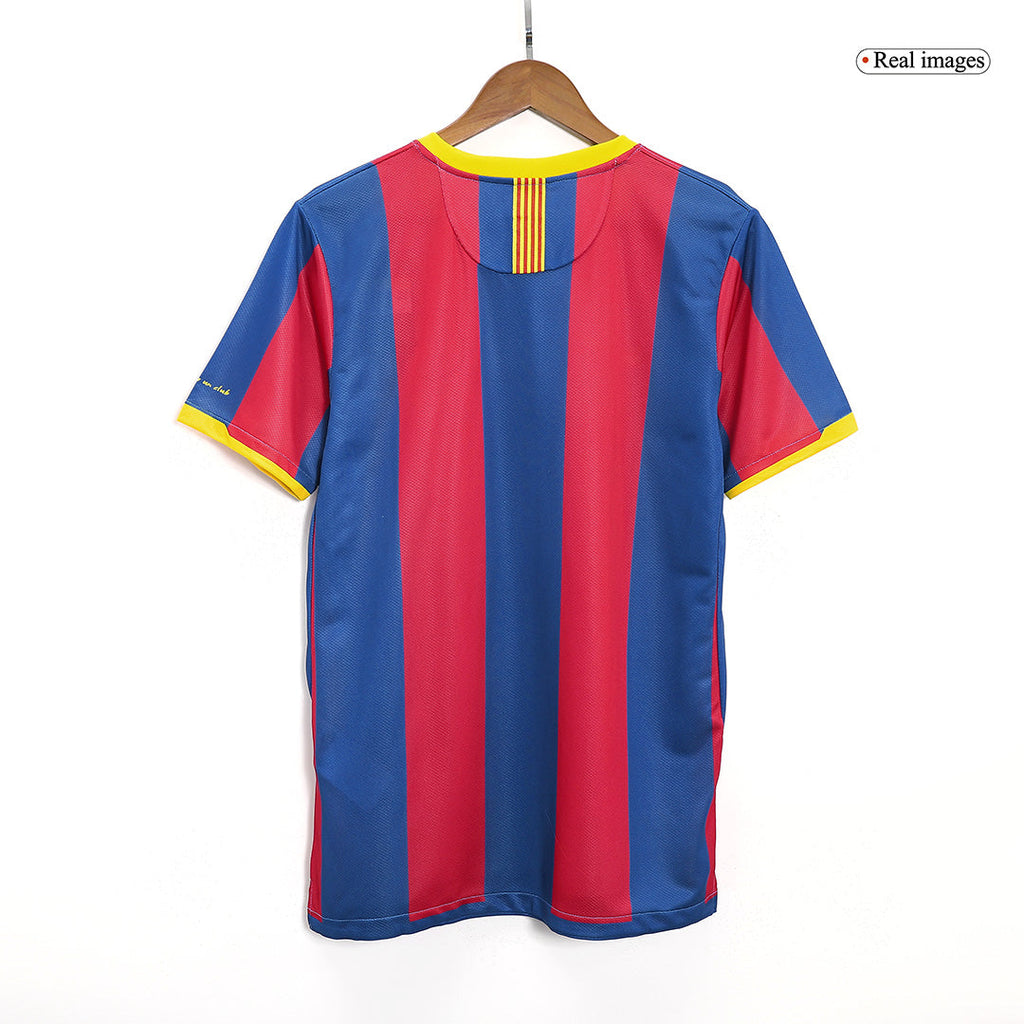 Retro 2010/11 Barcelona Home Soccer Jersey