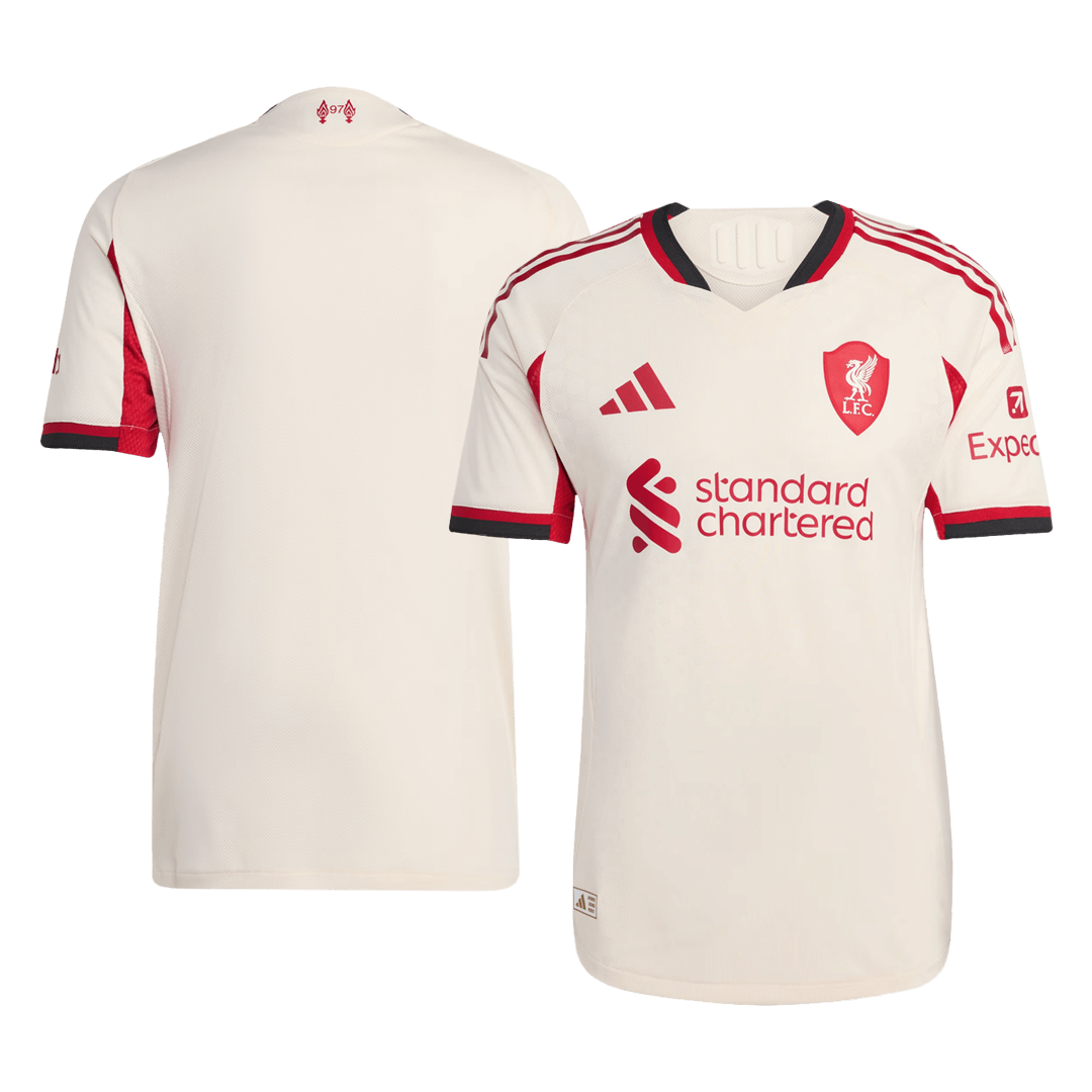 Liverpool Away Authentic Soccer Jersey 2025/26