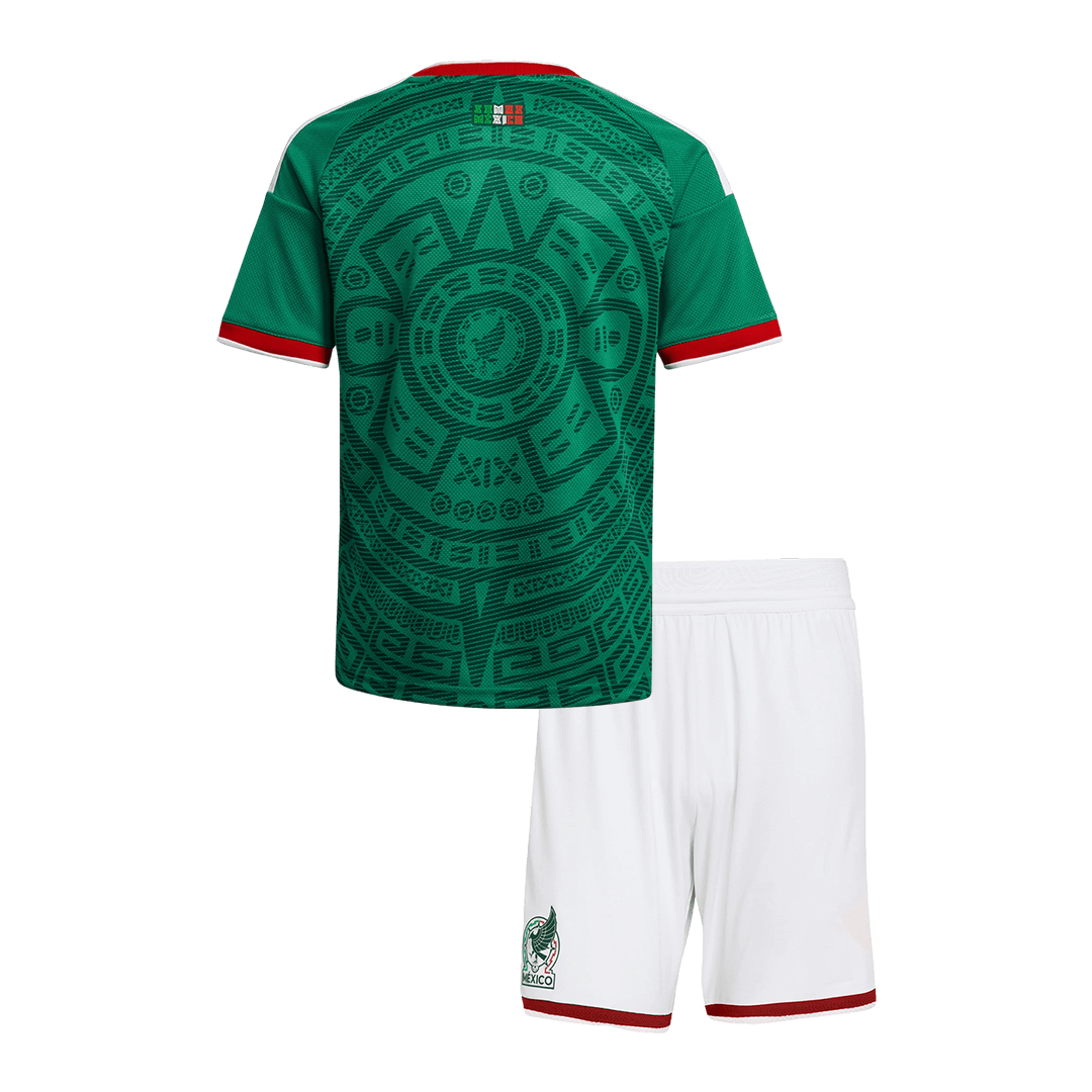 Mexico Home Kids Soccer Jerseys Kit 2025/26