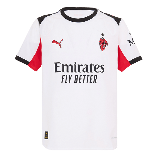 AC Milan Authentic Away Soccer Jersey 2025/26 White