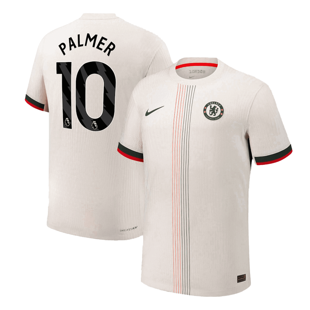 PALMER #10 Chelsea Away Authentic Soccer Jersey 2025/26